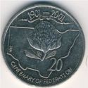 20 Cents (Centenairy of the Federation of Australia New South Wales) 
