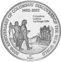20 Crowns (500th Anniversary - Discovery of America)