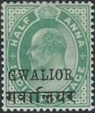 King Edward VII - overprinted