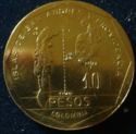 10 Pesos (Monument of José Maria Córdoba - Gold)