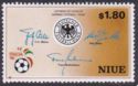 Germany Team coat of arm and signatures