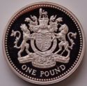 1 Pound (Royal Coat of Arms - Silver edition)