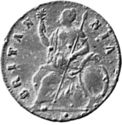 ½ Pence (James II)