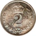 2 Pence (Victoria – Jubilee Head)