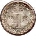 4 Pence (Victoria – Young Head)
