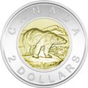 2 Dollars (Polar Bear, Toonie)