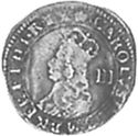 3 Pence (Charles II. No date)