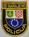 Police patch - Sarajevo