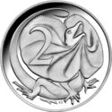 2 Cents (Decimal Designs in Perspective, Frilled-necked lizard)