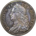 ½ Crown (George II)