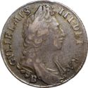 1 Shilling (William III - B)