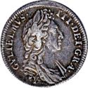 1 Shilling (William III - Y)
