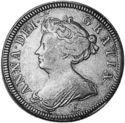 1 Shilling (Anne - E*)