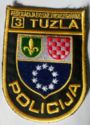 Police patch - Tuzla kanton