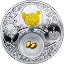 2 Dollars (Golden Lucky Hen First Fabergé Egg)