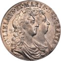 ½ Crown (William and Mary)