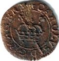 1 Farthing (Charles I. No date - Rose Type 3/4a Mules)