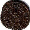 1 Farthing (Charles I. No date - Rose Type 3/4a Mules)