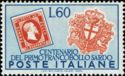 40 Cents of Sardinia and Coat of Arms of Turin
