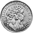 ½ Guinea (William and Mary)