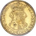 ½ Guinea (William and Mary)