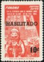 Overprinted: HABILITADO and Surcharged: 10c