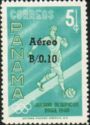 Olympic Games Rome 1960 overprinted Aéreo