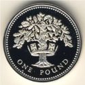 1 Pound (Oak Tree of England - Silver edition)