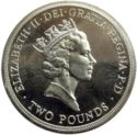 2 Pounds (Commonwealth Games. Ag 0.925)