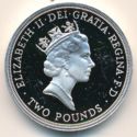 2 Pounds (300th Anniversary - Bank of England - Silver)
