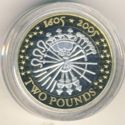 2 Pounds (400th Annivers. of the The Gunpowder Plot - Silver edition)