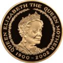 5 Pounds (Queen Mother Memorial - Gold)