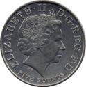 5 Pounds (450th anniversary of the accession of Elizabeth I)