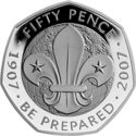 50 Pence (Scouting Movement)