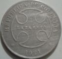 50 Centavos (Pattern of 50 centavos Lazareto's coin - 1921 series)