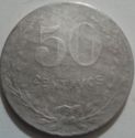50 Centavos (Pattern of 50 centavos Lazareto's coin - 1921 series)