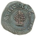 12 Shillings (12 Pence. Pine Tree)