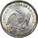 50 Cents / Half Dollar (Seated Liberty)