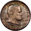 50 Cents / Half Dollar (Grant Memorial. Star)