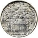 50 Cents / Half Dollar (Grant Memorial)