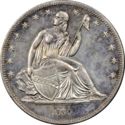 1 Dollar (Gobrecht dollar - Eagle flying in plain field)