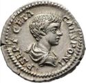 1 Denarius (Septimius Severus for Geta)