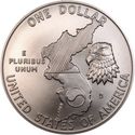 1 Dollar (38th Anniversary of the Korean War)
