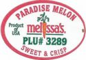 Melissa's Paradise Melon PLU #3289