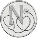 10 Pence (N - National Health Service)