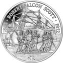 2 Pounds (150th Anniversary of the Birth of Robert Falcon Scott. Silver)