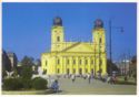 Debrecen. Reformed Big Church and Kossuth Square