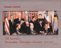 Gen. Torrijos and Pres. Carter Signing Panama Canal Treaties