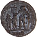1 Follis (Constans FEL TEMP REPARATIO; Two captives; Siscia)