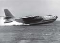 Seaplane Be-10 starts in flight at setting a world record, 1961